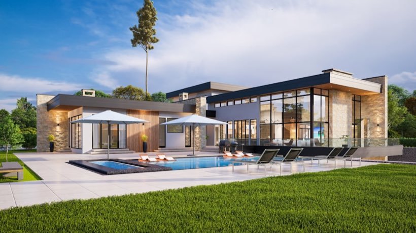 Luxusvilla mit Pool